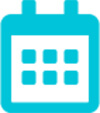 An icon of a calendar representing how an advisor should consider including meeting scheduling software on their website to make it easier for clients to setup appointments.